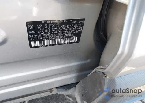 2022 Subaru Ascent Onyx Edition из США, поврежденный, VIN 4S4WMAJD0N3454756